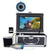 SHEHUALI Telecamera Subacquea, 7 Pollice 1 5m 30m 1000tvl. Fotocamera da pesca subacquea del cercatore di pesce con DVR. Record 8G 15 LED bianco + 15 luci a infrarossi for Ghiaccio / Mare ,Fishfinder(F007MD-3