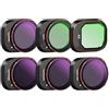 Generic Set di filtri ND e CPL, compatibile con Mini 4 Pro, pacchi/6 pacchi Polarizzatore Densità Drone Obiettivo(6 Pack)