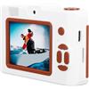 Annadue Fotocamera Digitale 4K per Fotografia Video, Fotocamera per Vlogging HD 64MP 1080P con Doppio Obiettivo, Giochi MP3, OTG e Trasmissione Wireless, Fotocamera Compatta con Zoom