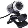 Omenluck - Webcam HD Live Streaming webcam USB 2.0, 12 m, con microfono audio