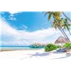 OSALADI 1pezzi Hawaii Coconut Tree Photography Backdrop Cloth Tropical for Party Decorations and Wall Hangings Wall Decor for Events and Photo Booths
