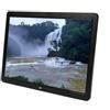 YPAPBHT Display pubblicitario IPS HD da 15 pollici, cornice fotografica elettronica domestica, album fotografico digitale con riproduzione automatica 1080P(Black)