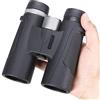 ERNZI Binocolo 12X42 per adulti con supporto telescopico per telefono, binocolo professionale HD impermeabile per birdwatching, viaggi, caccia ed eventi sportivi per la fotografia,Nero