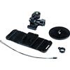 Rollei Bullet Youngstar - Kit da casco, 2 piastre di aggancio, 6 pad adesivi 3M, nastro per il fissaggio
