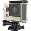DIGNIFE Action Camera, Camera Azione 4K WiFi da 2,0 pollici Mini 1 2MP. Outdoor go Impermeabile Pro 170D Casco Bicycle Photo Video Recording 4K Sport Cam DV(Lens)