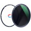 Kase Wolverine Revolution Plus, filtro polarizzatore circolare CPL magnetico da 72 mm con anello adattatore intarsiato, vetro ottico temperato antiurto e riflettività ultra bassa 0,1%