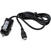 Mobile-Laden Caricabatteria per auto compatibile con Pentax KP, Output: 5V/2400mA 2.4A, Input: 12-24V, 1,10 metri, ricarica rapida