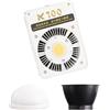 Vdaxvme 100W LED Studio Video Luce Per Fotografia Esterna Illuminazione 40000LX Luminosità Regolabile Tripla Temperatura di Colore Ad Alta Potenza LED Video Luce