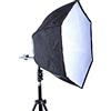 iShoot 46 cm Pieghevole Esagonale Speedlite Flash Softbox Diffusore Riflettore con Standard Hot Shoe Mount per Canon Nikon Pentax Olympus Metz Nissin Sigma Speedlight