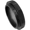ROYJJ 5 Pz/lotto Cappucci di Copertura per Fotocamera Film Interfaccia di Montaggio Ombreggiatura Sukvas (Nero 5 Pezzi) Cappuccio Cappuccio Lente Posteriore Corpo Hot Shoe Protector Bundle Corpo Anteriore