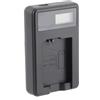 HEEPDD Caricabatteria per Fotocamera per NP-FW50, Ricarica Rapida USB Portatile con Display LCD per Utenti A6000 A6300 A6500 A7r A7