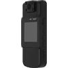 Plyisty Fotocamera per il Corpo, Videocamera Indossabile con Display da 1,54 Pollici con Clip Posteriore Magnetica e Porta per Vite da 1/4 di Pollice, Videocamera Indossata Sul Corpo