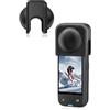 Hesupy Copriobiettivo per Insta360 X5 X4, custodia protettiva in silicone anti-polvere antigraffio per accessori Insta 360 X5