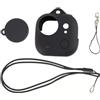 Alksubbm Copertura protettiva in silicone ispessito durevole per fotocamera resistente all'usura deformazione dello strappo facile pulizia silicone