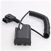 SZRMCC D-tap a nuovo DR E6 (LP E6) batteria fittizia per fotocamera Canon 60D 70D 80D e monitor SmallHD 501 502 702 (cavo a spirale)