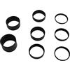 Generic Kit di 8 tubi di prolunga M48 x 0,75, 3, 5, 7, 10, 12, 15, 20, 30 mm, anelli filettati in metallo per fotografia astronomica, con struttura in alluminio anodizzato per eliminare la luce