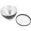 TIKATARER Diffusore Leggero, Nastro a Nastro Perle da 1 Yard Lampeggia per le Perle di Decorazione da Cucitura Ricamato a Mano del Riflettore standard.