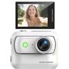 Generic Action camera, mini videocamera sportiva anti-vibrazione, fotocamera con schermo flip screen da 2, riprese da viaggio all'aperto, vlog in prima persona per appassionati di sport, vlogger e amanti