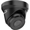 ETIAMPRO EP EtiamPro Telecamera di rete Dome IP, telecamera di sorveglianza, 4 MP, LED IR, visione notturna 30 m, ottica fissa, tecnologia WDR, funzione PoE, app Guarding Vision, per interni ed esterni, nero