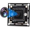 IEights Webcamera_usb 1MP USB Modulo Fotocamera 720P 30fps Webcam Board Module 45 gradi M7 lente usb con fotocamera OV9712 32*32/26*26 Mini Megapixel Embedded Web Cam Windows Linux Mac Raspberry Pi HD Webcam
