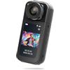 VBESTLIFE Mini Action Camera 1080P, Fotocamera Sportiva per Pollice, Fotocamera Toracica POV Indossabile, per Corsa, Ciclismo, Escursionismo, Avventure All'aria Aperta (BLACK)