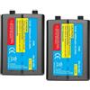 CQJFCYBRA EN-EL18D EN-EL18d ENEL18d Batteria + Caricabatterie Doppio LCD Intelligente Rapido, Compatibile Con Nikon, For Impugnature Z9 D4 D4S D5 D6 D800 D850 D500(2 Pcs Battery)