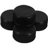 KONTONTY Set 4 Pezzi Coprioculare Telescopio 1,25 Pollici in Plastica Resistente, Tappi Antipolvere Protettivi per Oculari, Accessori Compatibili per Astronomia, per Viaggi e Uso