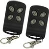 CCYLEZ 2 Pz 433 MHZ Telecomando per Interruttori di Telecomando/Prese/Led/Suono/Porte Elettriche 433 MHZ 1527 Telecomando Impermeabile 12 V