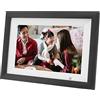 FLEXMAN Cornice Digitale, Album Elettronico Wireless da 10,1 Pollici con Touch Screen, Altoparlante Integrato, Memoria 16G, Multilingue, Cornice Digitale per Condivisione Foto App