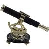 NOVELIKA Theodolite Compass Alidade Telescopio Marittimo Scrivania Collezionabile