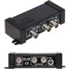 Generico Sdoppiatore Splitter Video BNC 1 IN - 2 OUT - AHD - HDCDI - fino a 8Mpx - UHD