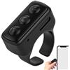 Generic Controller ad anello per telefono, otturatore remoto wireless per fotocamera e controllo multimediale per selfie senza interruzioni, registrazione video e musica