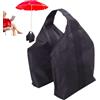 Générique Sandbags Photography, Sand Bags Weight, 5,47 x 6,81 pollici Adorable 1680D Oxford Heavy Duty Saddlebag, Multipurpose Fitness Yoga Training, Event Setup for Beach, Studio, Outdoors