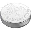 Renata SR43 Pila a bottone 301, ossido d'argento, 130 mAh, 1,55 V, 1 pezzo.