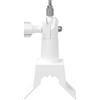 HOLACA Ring Pan-Tilt - Base adattatore per montaggio a parete con staffa estesa, colore: Bianco