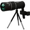 Pluuttiem Binocolo Ad Alta Potenza Portatile per Esterni, Monocolo Portatile A Mano, Monocolo A Mano 10x42 Portatile Ad Alta Potenza, Spyglass Portatile A Mano.