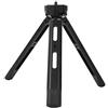 Qiilu Treppiede da tavolo in lega di alluminio, mini treppiede da tavolo Viti 1/4 '' regolabili per fotocamera reflex portatile