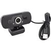 VBESTLIFE Webcam 2K, Ampio Angolo di Visione di 170°, Alimentazione USB, Fotocamera per Computer Plug & Play per Chiamate Online, Conferenze, Streaming