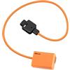ERYUE Batteria Fittizia con Cavo Connettore D Tap per Fotocamere A7 A6300 A5100 Alimentatore Stabile per Registrazione Video Streaming Live