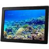 HUSANDEG 13 Pollici 15 Pollici 17 Pollici Digital Photo Frame Lettore Pubblicitario 1080P Supporta L'ingresso HDMI Cornice Per Foto Elettronica Espositore Per Album Impostare Lettore Pubblicitario,Nero,17