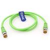 Eonvic Cavo coassiale Neutrik BNC da 12 G, cavo HD SDI, per telecamera di sorveglianza CCTV 4K (50 cm, verde)