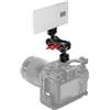 Walmeck Articolazione del Braccio Pallone della Testa di Montaggio Montaggio Doppia Viti a Doppia Viti a 360 ° Rotable per il Monitor Gabbia (Rosso)