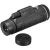 HOMSFOU Monoculare Portatile 40x60 Oculare 23mm, Vetro ABS Nero | Zoom ad Alta Definizione, Fotografia Assistita da Telefono, per Sport, Arrampicata e Panorami Lontani