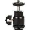 JSGHGDF Staffa regolabile per slitta da 1/4 e 3/8 filettature per monitor di fotocamere, microfoni, luci e dispositivi mobili Supporto per monitor Cold Shoe Mount