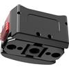 YPBEW Base di ricarica a sgancio rapido per due schede Supporto in alluminio a sgancio rapido con design anti rotazione per adattatore modulo di ricarica