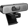 OUTFYT 2K 4K Wecam Messa a fuoco automatica WebCamera Altoparlanti stereo incorporati for trasmissione in diretta Videoconferenza Videocamera for giochi for PC ruotabile , Guardia del flusso(2K Auto Focus)