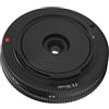Sxhlseller 18 Mm F6.3 APS C Obiettivo per Fotocamera Mirrorless Ultra Sottile per Fujifilm X A1 X A10 X T1 X T100 X PR01 X E1 X E2S, Obiettivo a Focale Fissa con Messa a Fuoco Automatica,