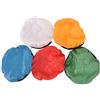 Andoer 5 calzini per diffusore, colore blu, rosso, verde, bianco/giallo, per studio a 45° e 55°