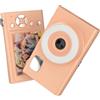 Domary 1080p Videocamera Digitale 48mp a Fuoco Automatico 16x Zoom con Luce di Riempimento a LED per gli Studenti Adolescenti (Arancia)