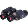 Opvisvoy Binocolo ad alta potenza 10 x 35 per adulti, foci regolabili a lunga distanza, telescopio trasparente, durevole per viaggi e paesaggi